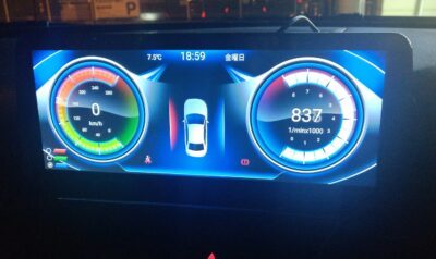 Vehicle status display on the Android screen