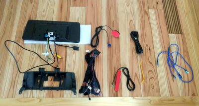 All included parts laid out