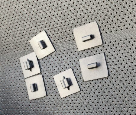 Plastic clips supplied with the Model YL roof sunshade