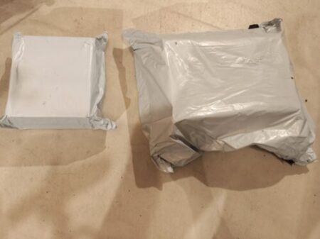 Two AliExpress packages