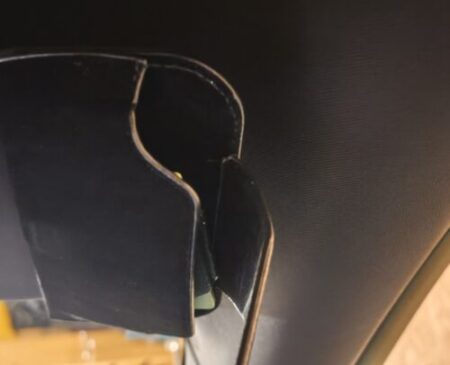Card-type remote placed in the case