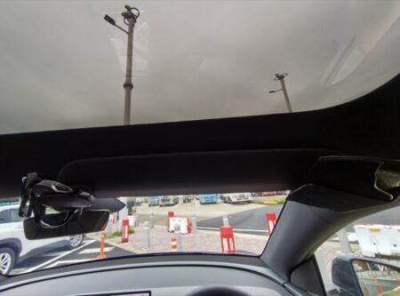 The driver area after installation