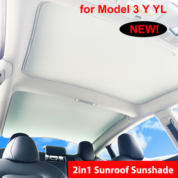 Tesla Model YL roof sunshade on AliExpress