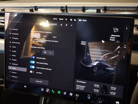 Power Off in the Model YL Safety settings