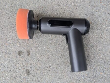 The cordless polisher bought on AliExpress
