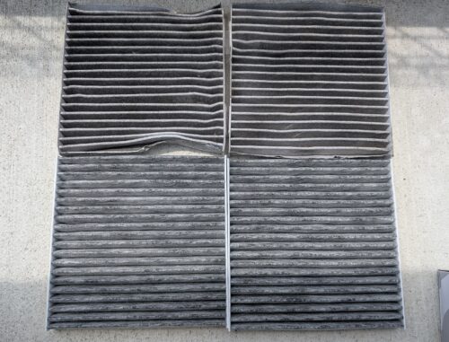 f25 filtre before aftre
