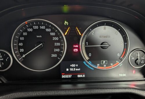 503,237kmを表示するBMW F25 X3のメーター