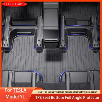 Tesla Model YL用 シート下段差のTPEガード